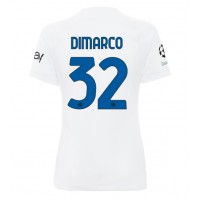 Dámy Fotbalový dres Inter Milan Federico Dimarco #32 2023-24 Venkovní Krátký Rukáv